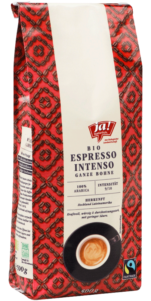 Bild: ja! Bio Espresso Intenso 