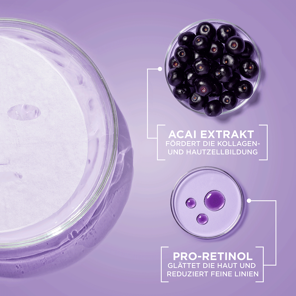 Bild: GARNIER SKIN ACTIVE Pro-Retinol Glättende Serum-Maske