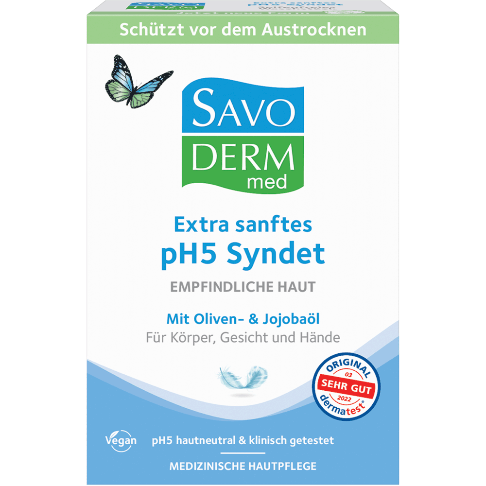 Bild: SAVODERM med Feste Seife Extra Sanftes pH5 Syndet
