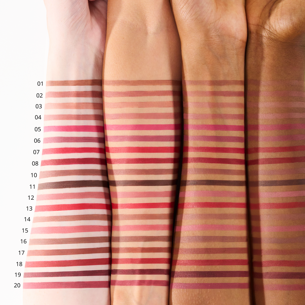 Bild: essence 8h MATTE comfort lipliner Burgundy Bestie