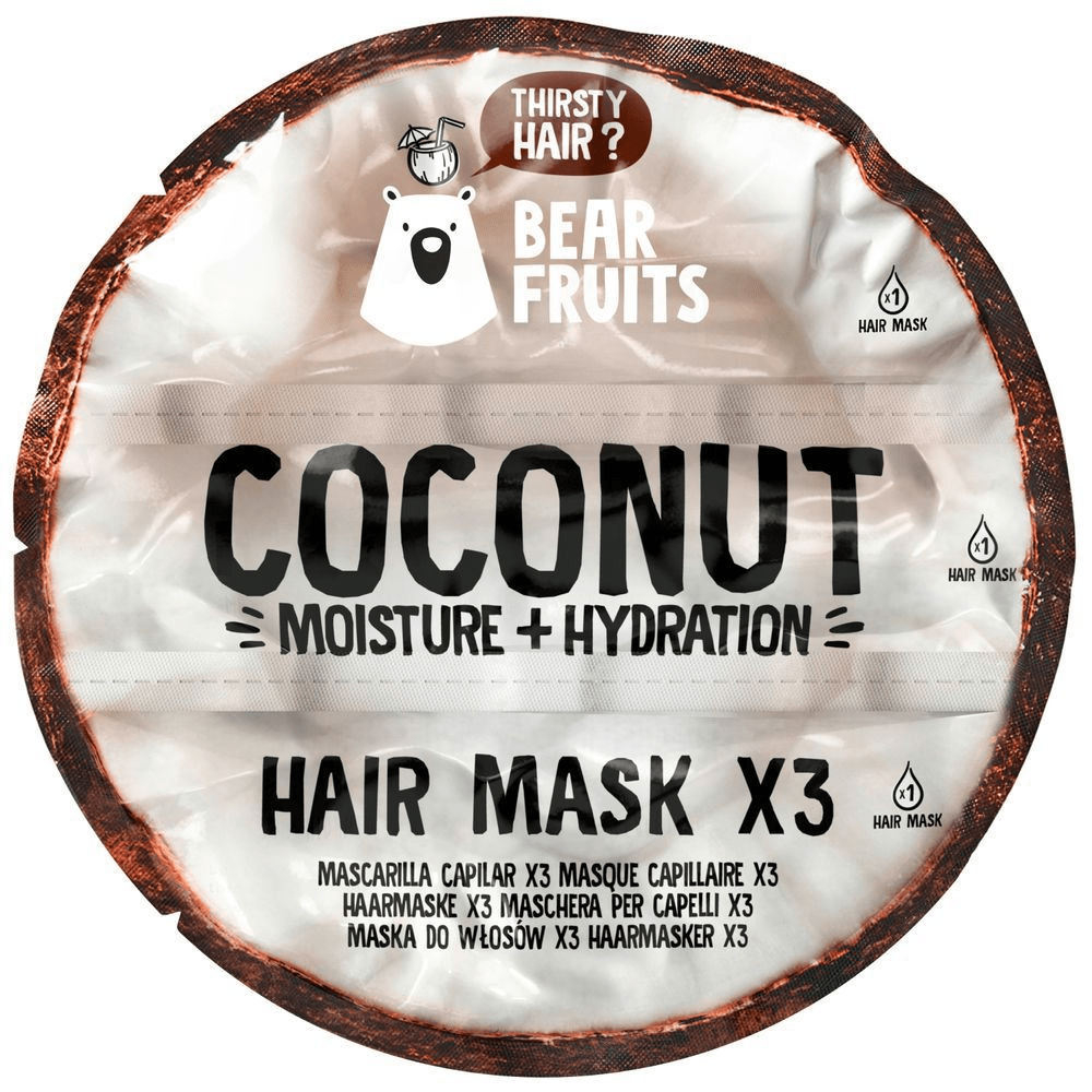 Bild: Bear Fruits Coconut Feuchtigkeit Hydration Haarmaske