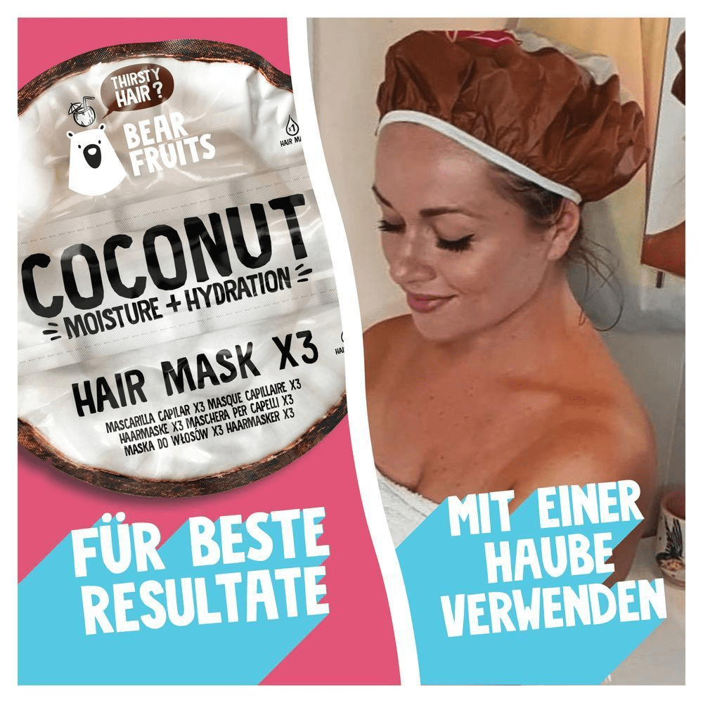 Bild: Bear Fruits Coconut Feuchtigkeit Hydration Haarmaske