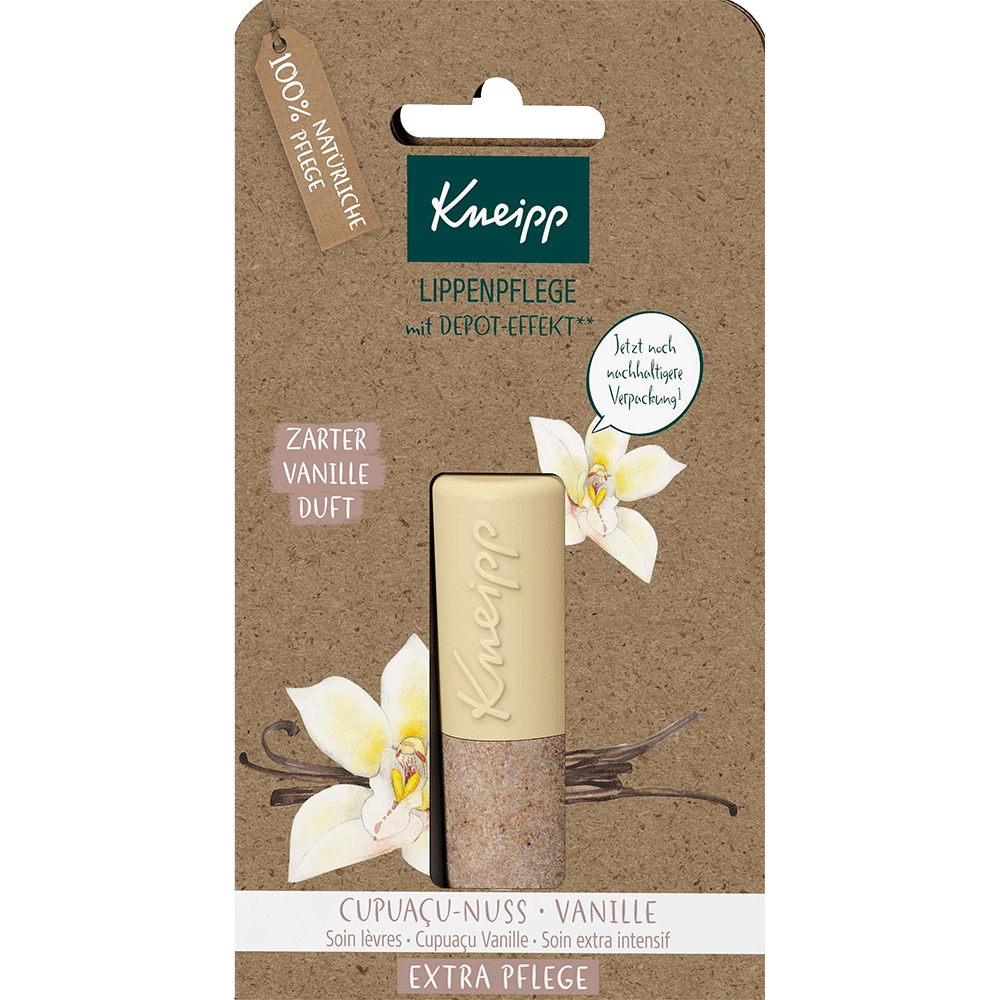 Bild: Kneipp Lippenpflege Cupuacu-Nuss und Vanille