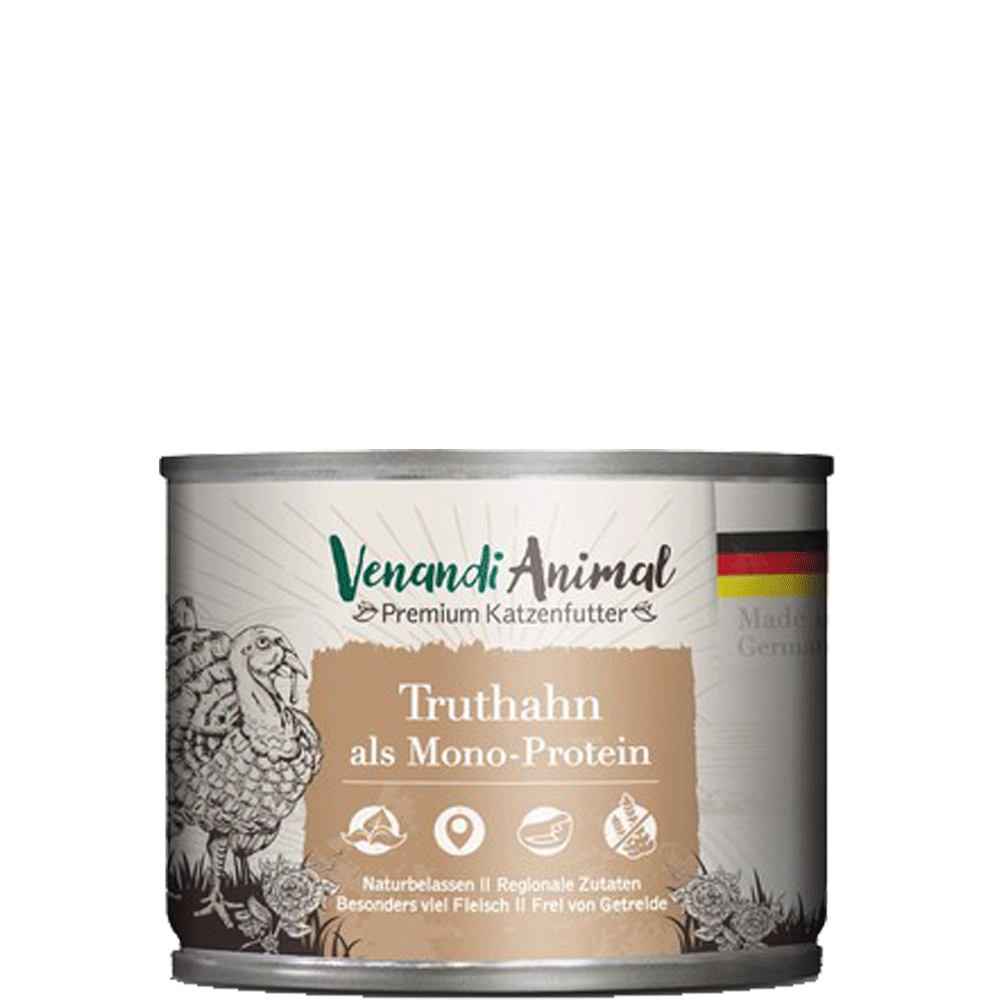 Bild: Venandi Animal Truthahn als Monoprotein