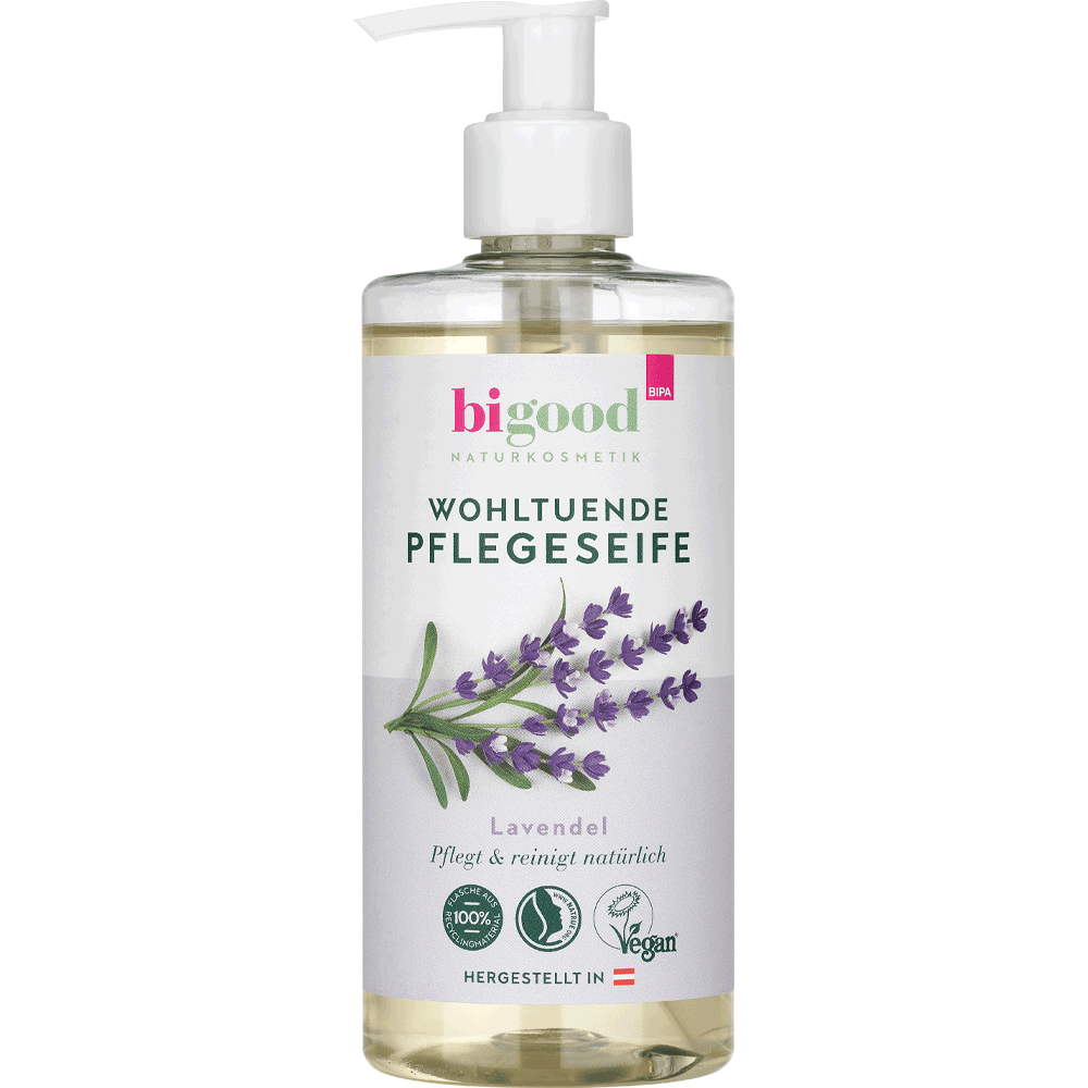 Bild: bi good Pflegeseife Lavendel