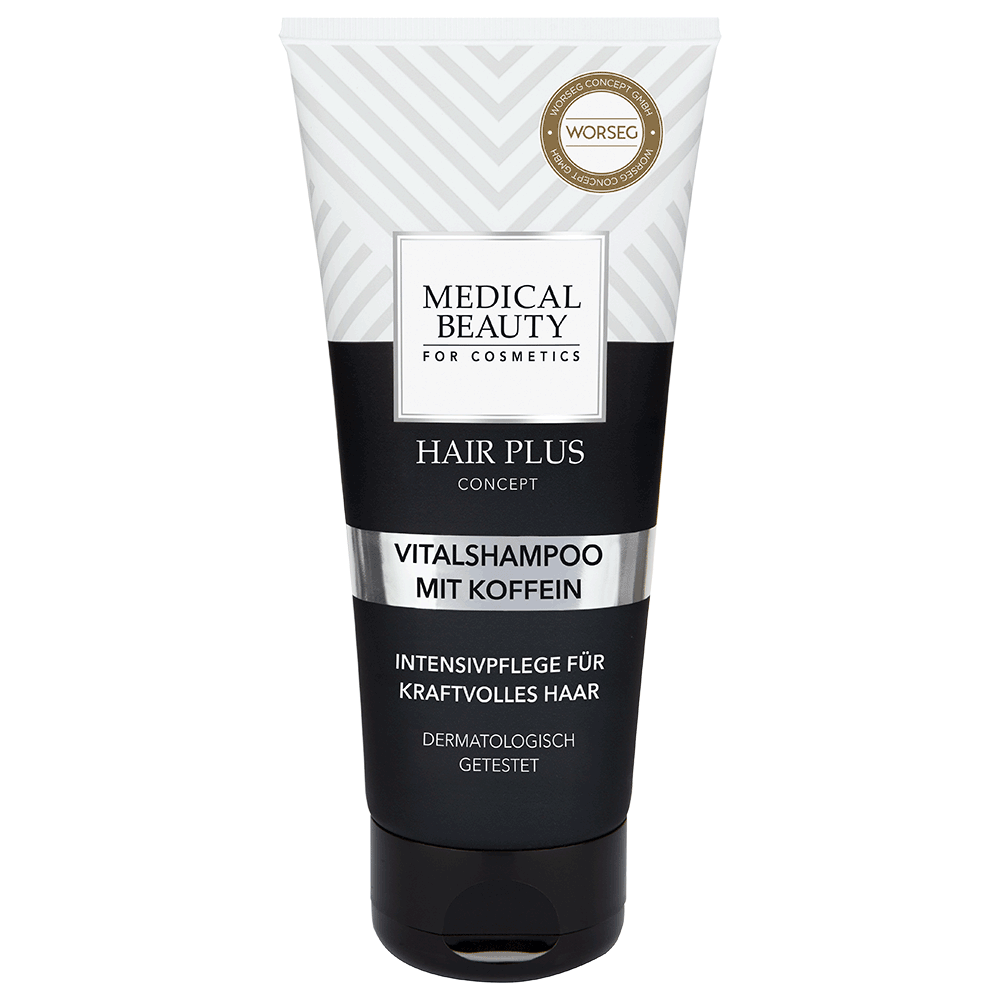 Bild: MEDICAL BEAUTY for Cosmetics Hair Plus Vitalshampoo mit Koffein