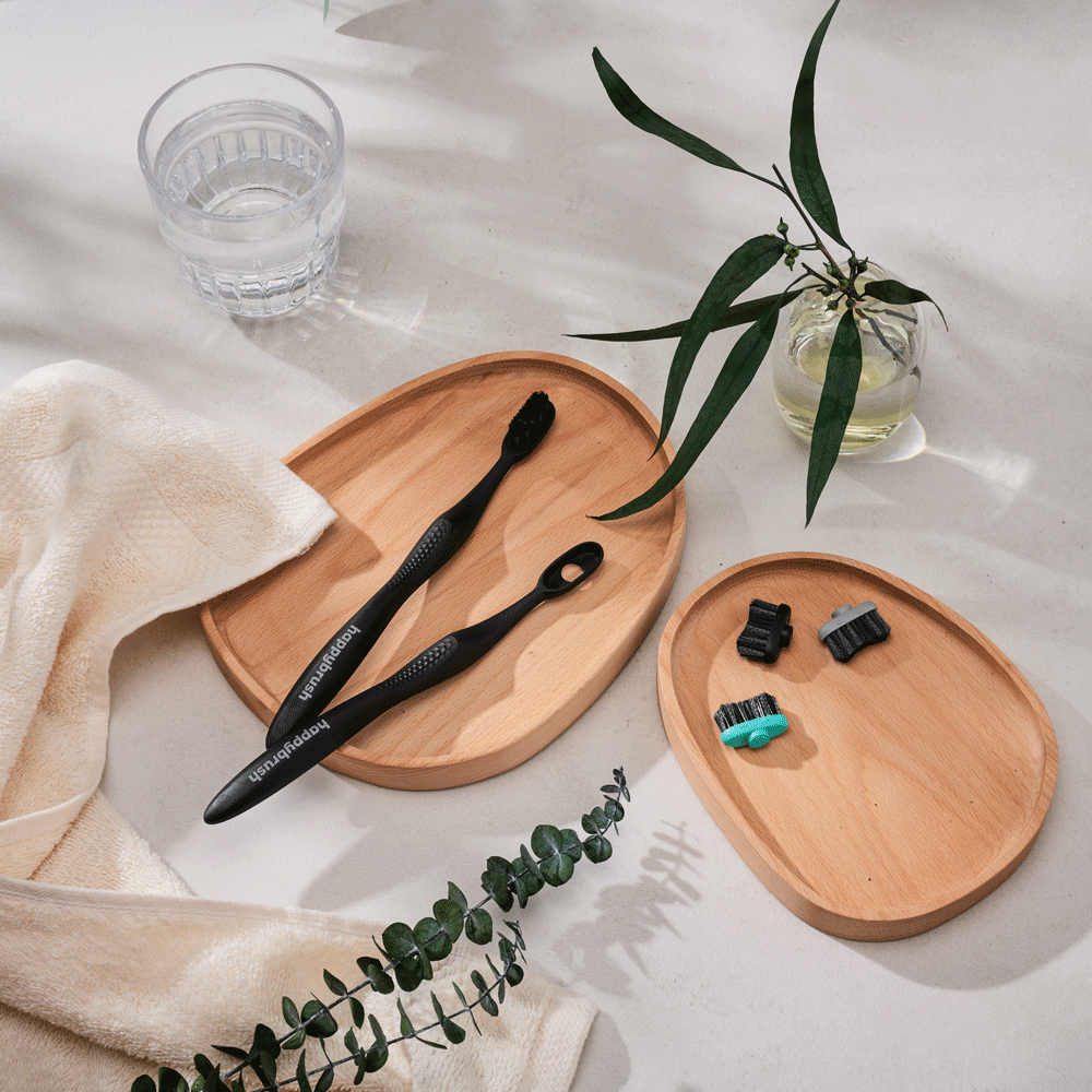 Bild: happybrush Eco Change Zahnbürste Mittel 