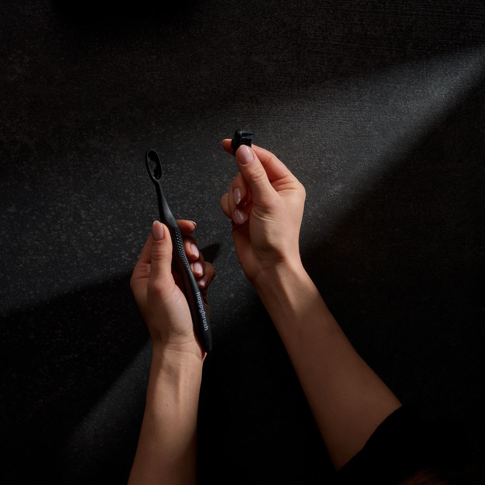 Bild: happybrush Eco Change Zahnbürste Mittel 