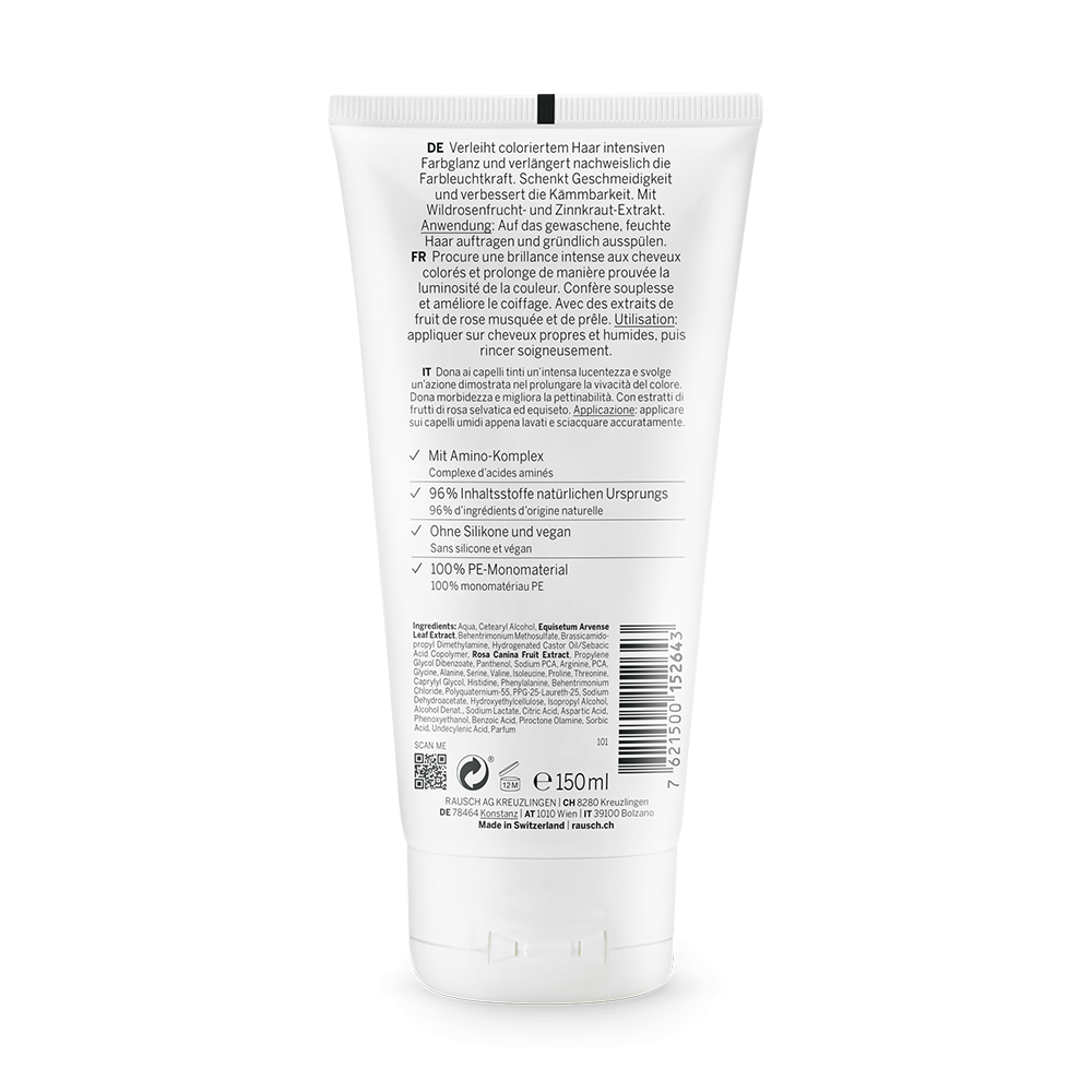 Bild: RAUSCH Farbschutz Coditioner mit Wildrose