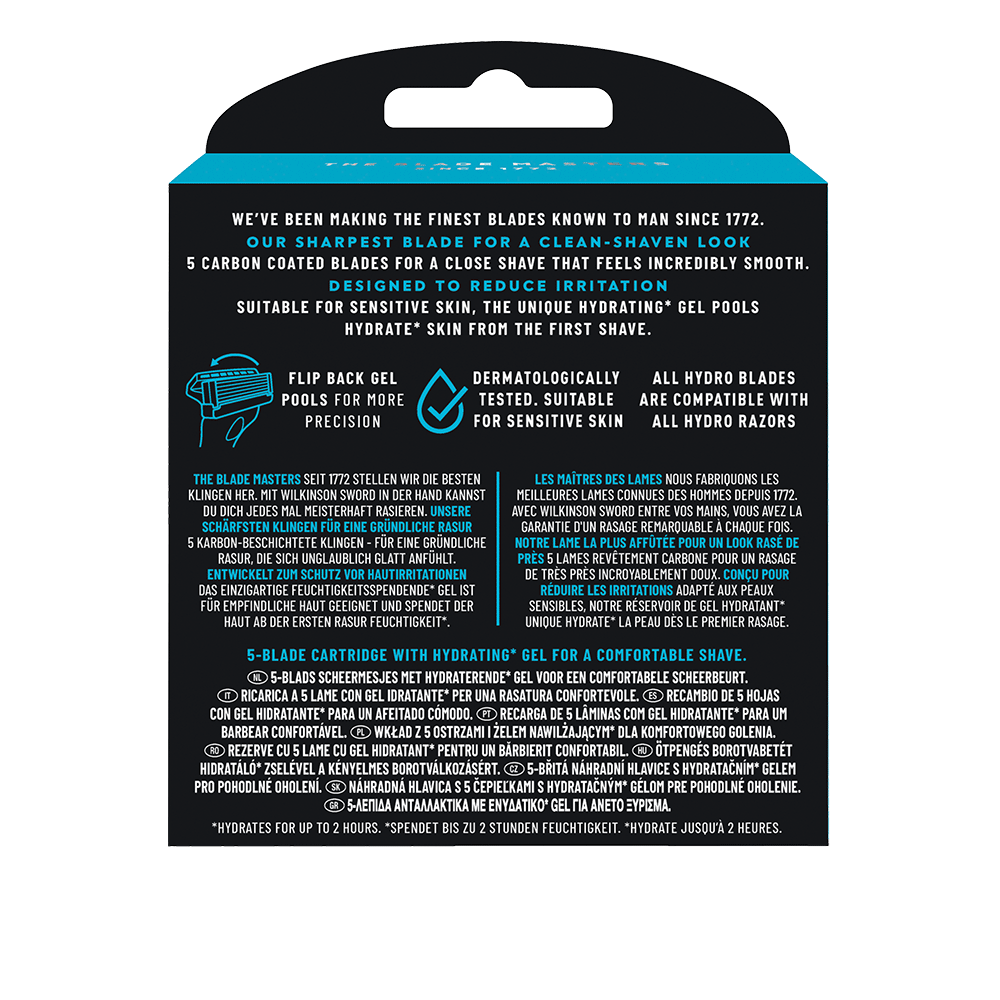 Bild: Wilkinson Hydro 5 Rasierklingen mit Hydrating Gel