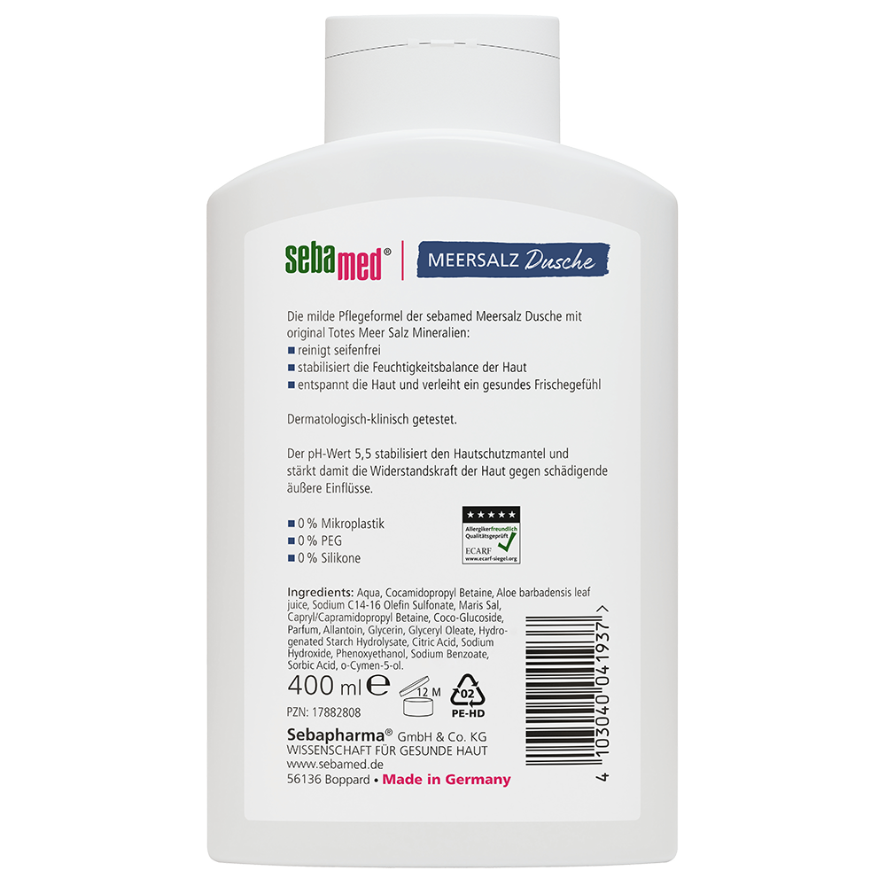 Bild: sebamed Meersalz Dusche