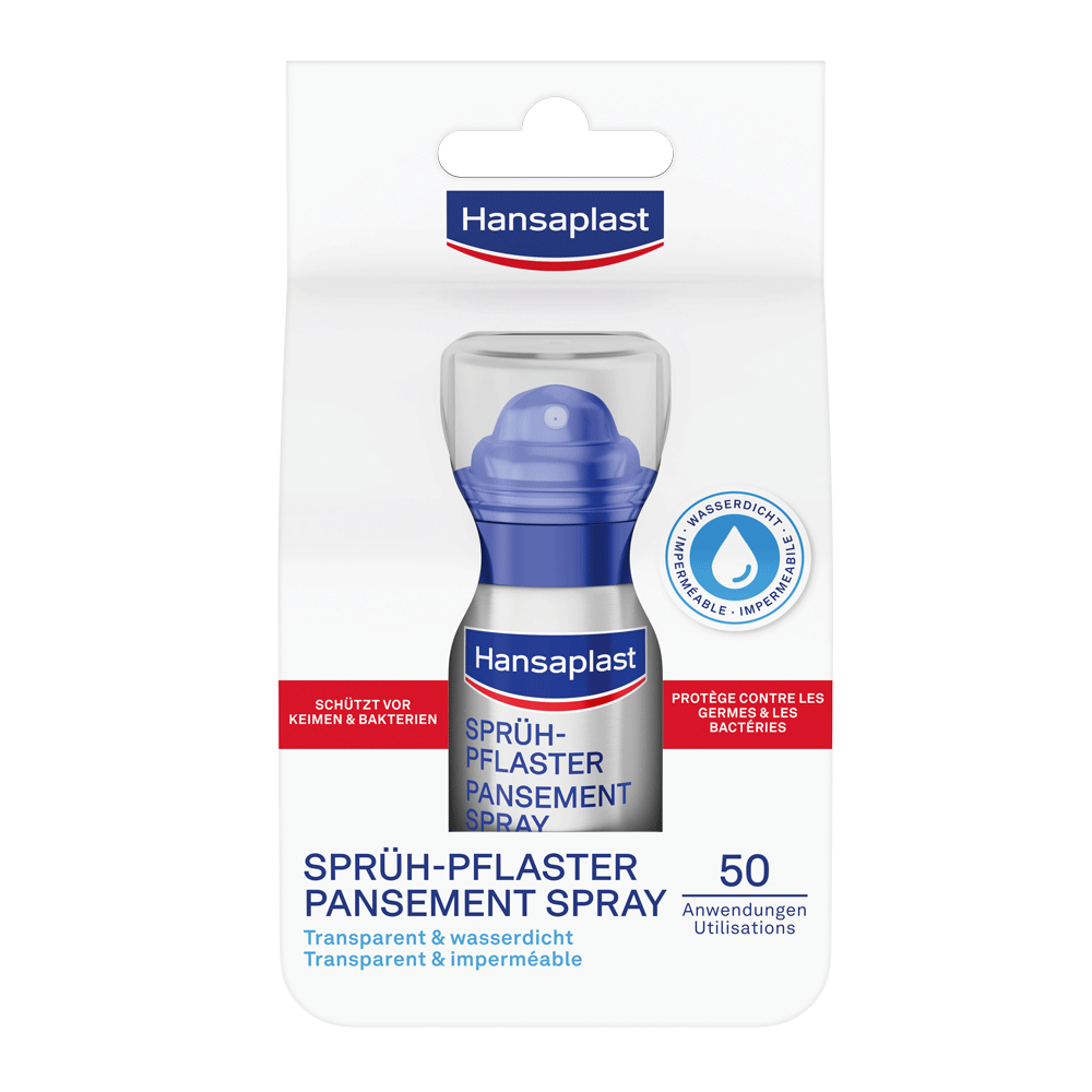 Bild: Hansaplast Sprühpflaster 
