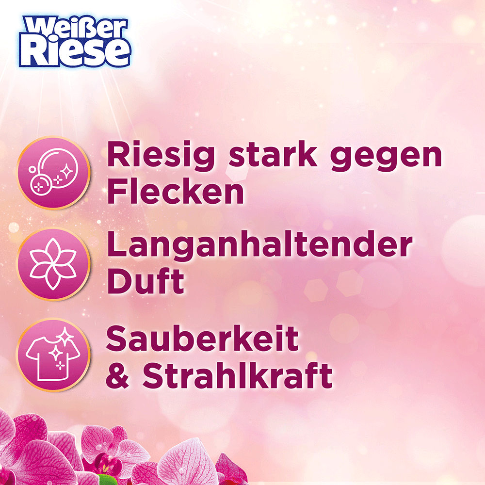 Bild: Weißer Riese Color Aromatherapie Orchidee & Macadamiaöl Gel