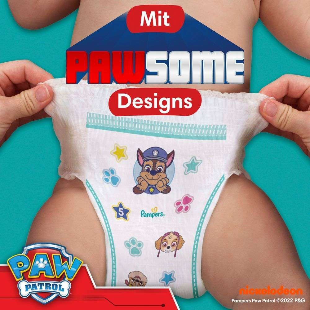 Bild: Pampers Baby-Dry Pants Paw Patrol Limited Edition Größe 5,12kg - 17kg