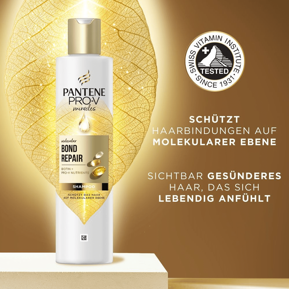 Bild: PANTENE PRO-V Molecular Bond Repair Shampoo mit Biotin
