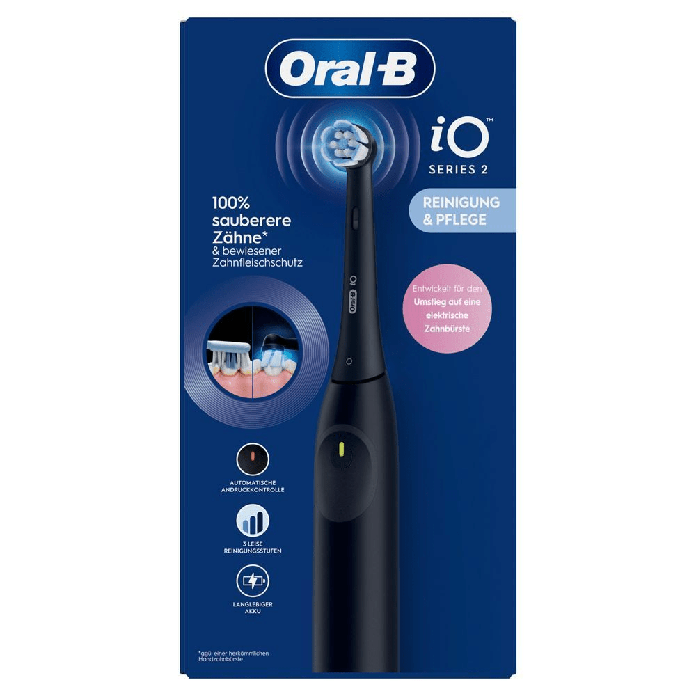 Bild: Oral-B iO Series 2 Elektrische Zahnbürste, Night Black