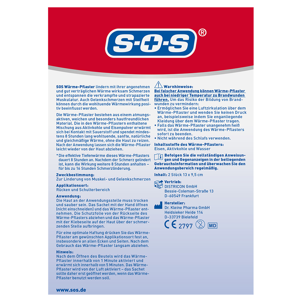 Bild: SOS Wärme-Pflaster 