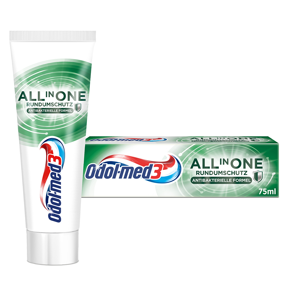 Bild: Odol-med3 Zahnpasta All in One Rundumschutz 