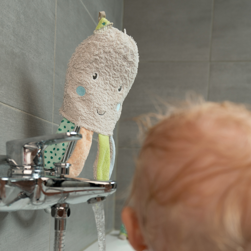 Bild: Fehn Waschhandschuh Oktopus