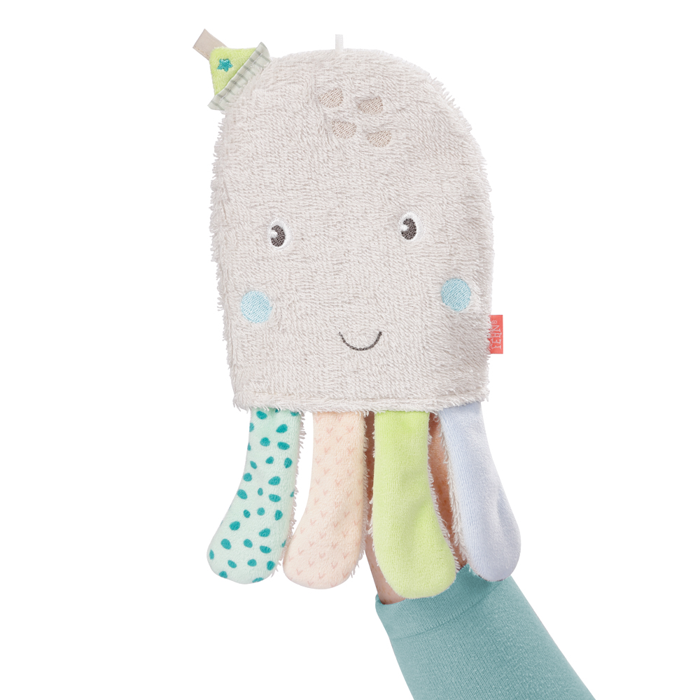Bild: Fehn Waschhandschuh Oktopus
