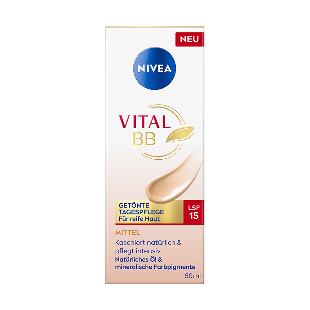 Bild: NIVEA VITAL BB Getönte Tagespflege LSF15 