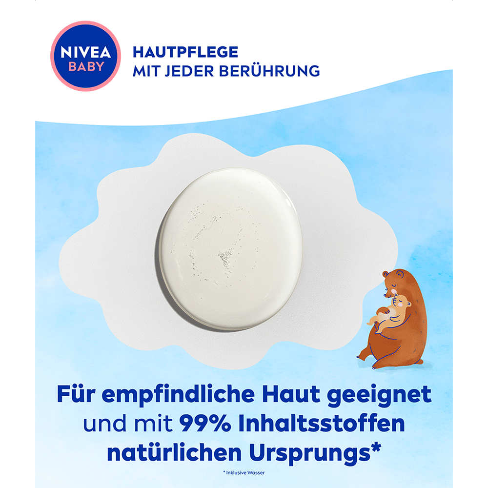 Bild: NIVEA Baby Pflege und Massage Babyöl 