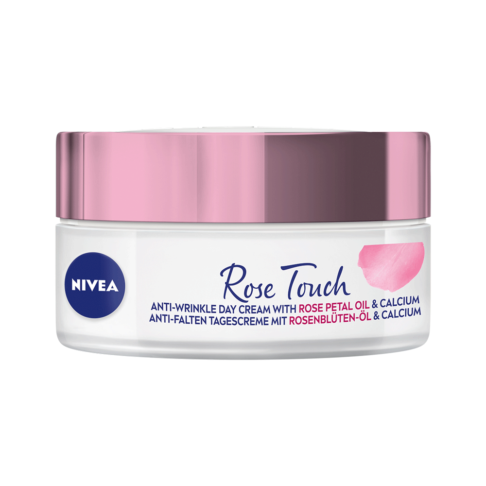 Bild: NIVEA Rose Touch Anti Falten Tagescreme 