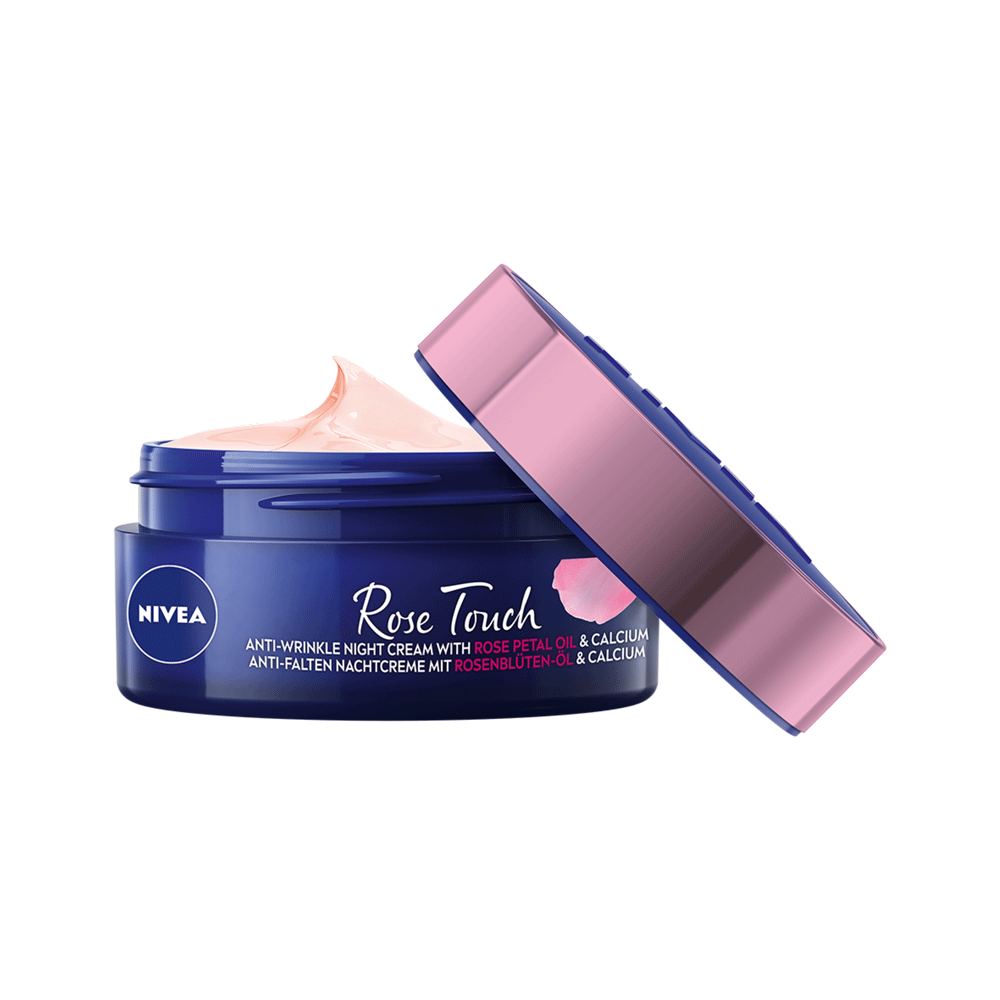 Bild: NIVEA Rose Touch Anti Falten Nachtcreme 