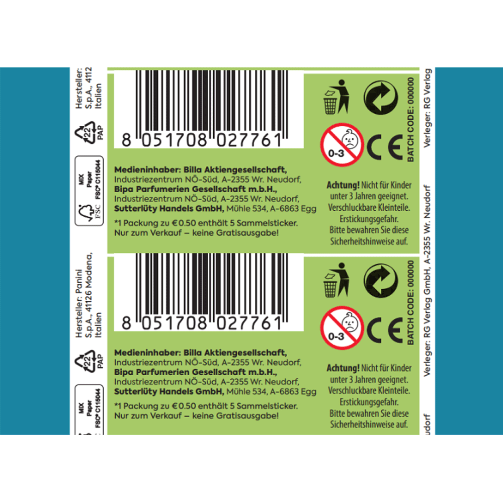 Bild: BIPA Sticker Magische Wasserwelt 