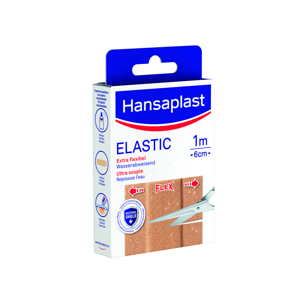 Bild: Hansaplast Elastic 1m x 6cm 