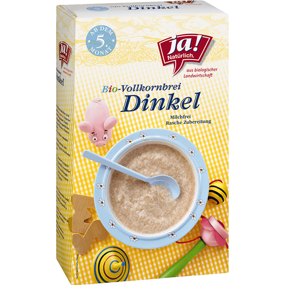 Bild: ja! Natürlich. Bio Dinkelbrei