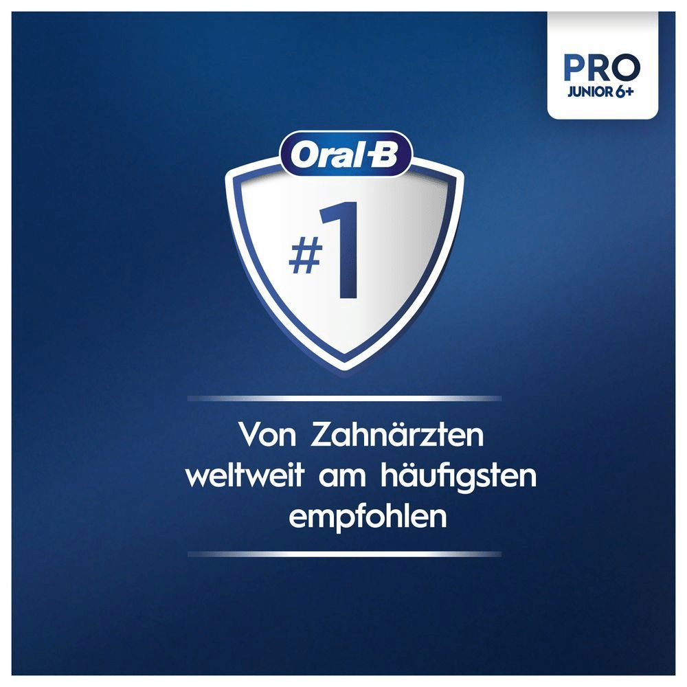 Bild: Oral-B Pro Junior Elektrische Zahnbürste, Weiß 