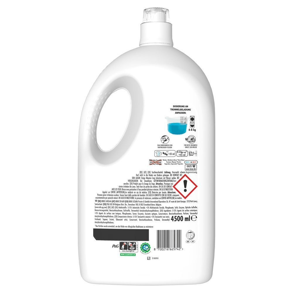 Bild: Lenor Flüssigwaschmittel, Sensitiv 