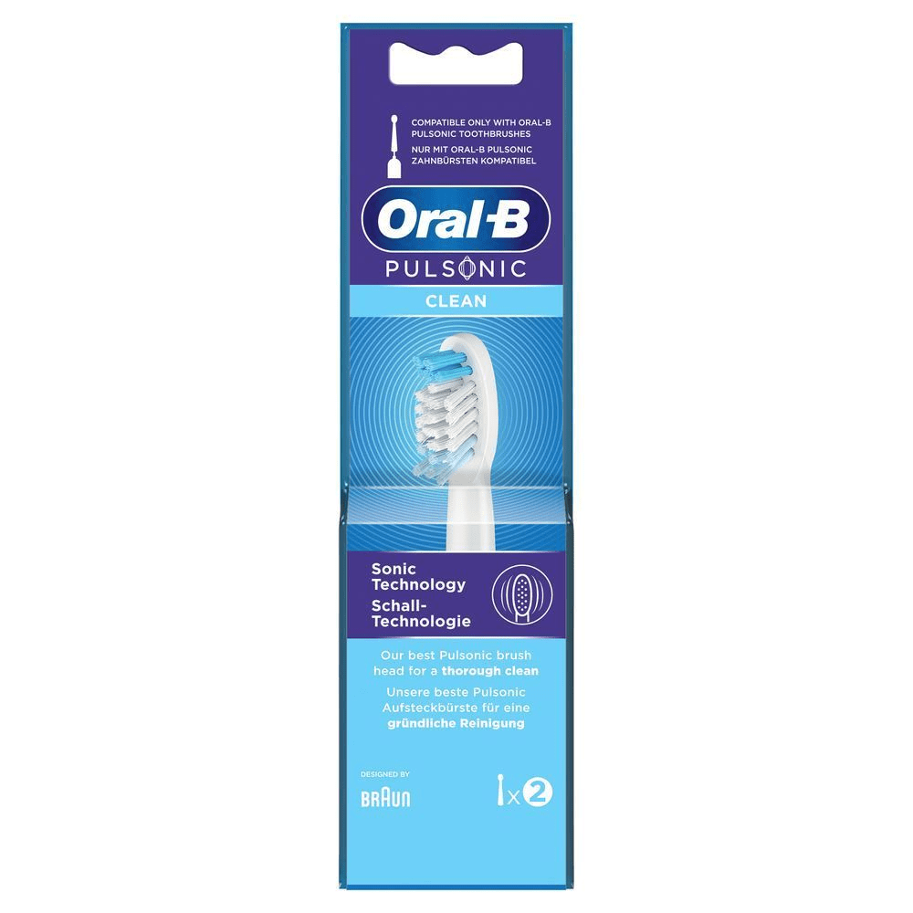 Bild: Oral-B Pulsonic Clean Aufsteckbürsten, Weiß 