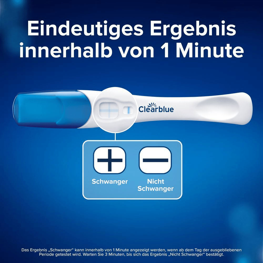 Bild: Clearblue Schwangerschaftstest Kombipack