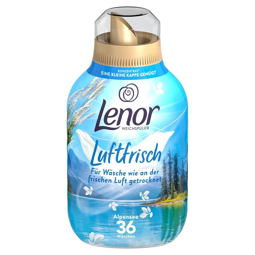 Bild: Lenor Luftfrisch Weichspüler Alpensee 