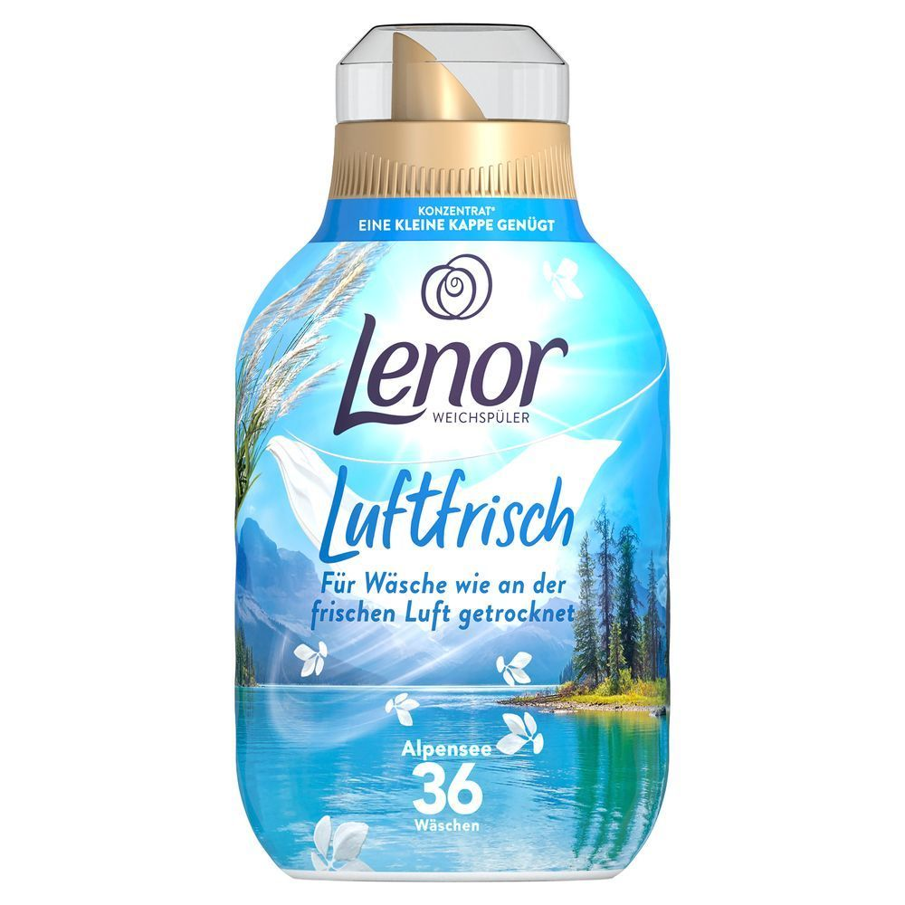 Bild: Lenor Luftfrisch Weichspüler Alpensee 
