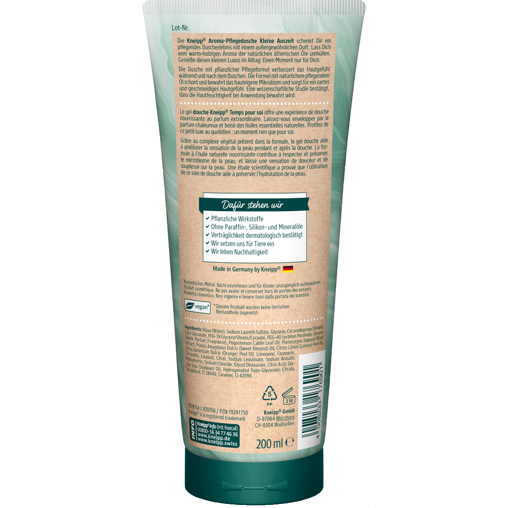 Bild: Kneipp Aroma-Pflegedusche Kleine Auszeit 