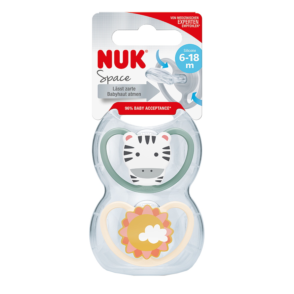 Bild: NUK Space Schnuller Grün