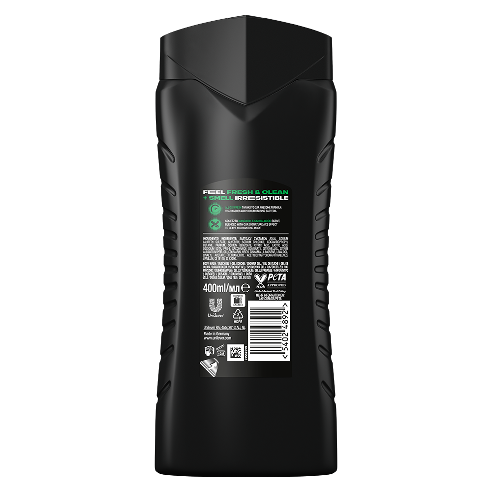 Bild: AXE Duschgel Africa 