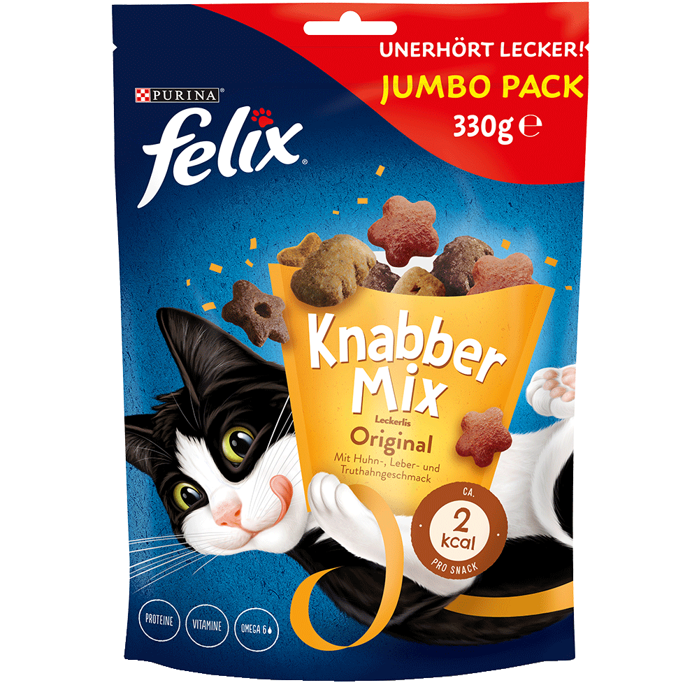 Bild: Felix Knabber Mix Original mit Huhn, Leber und Truthahn 