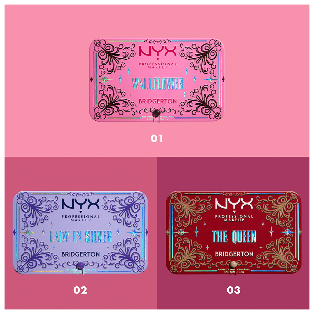 Bild: NYX Professional Make-up Bridgerton Royal Blush Palette 01