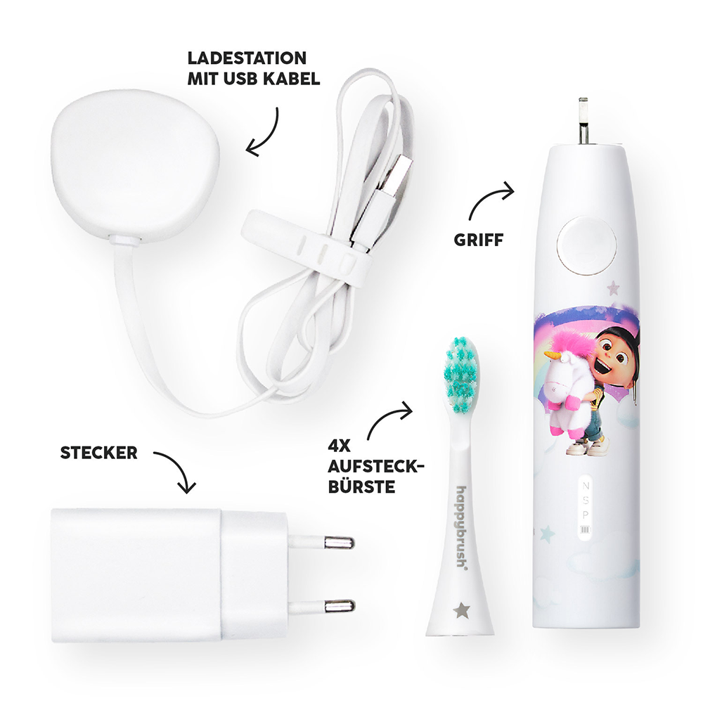 Bild: happybrush Elektrische Zahnbürste Eco Vibe 3 Junior 