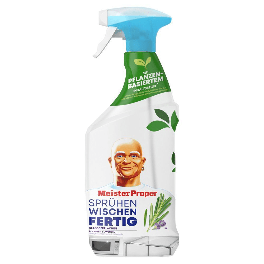 Bild: Meister Proper Sprühen-Wischen-Fertig Glasreiniger 