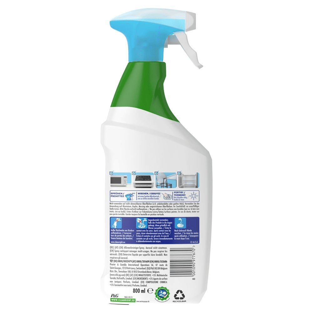 Bild: Meister Proper Sprühen-Wischen-Fertig Glasreiniger 