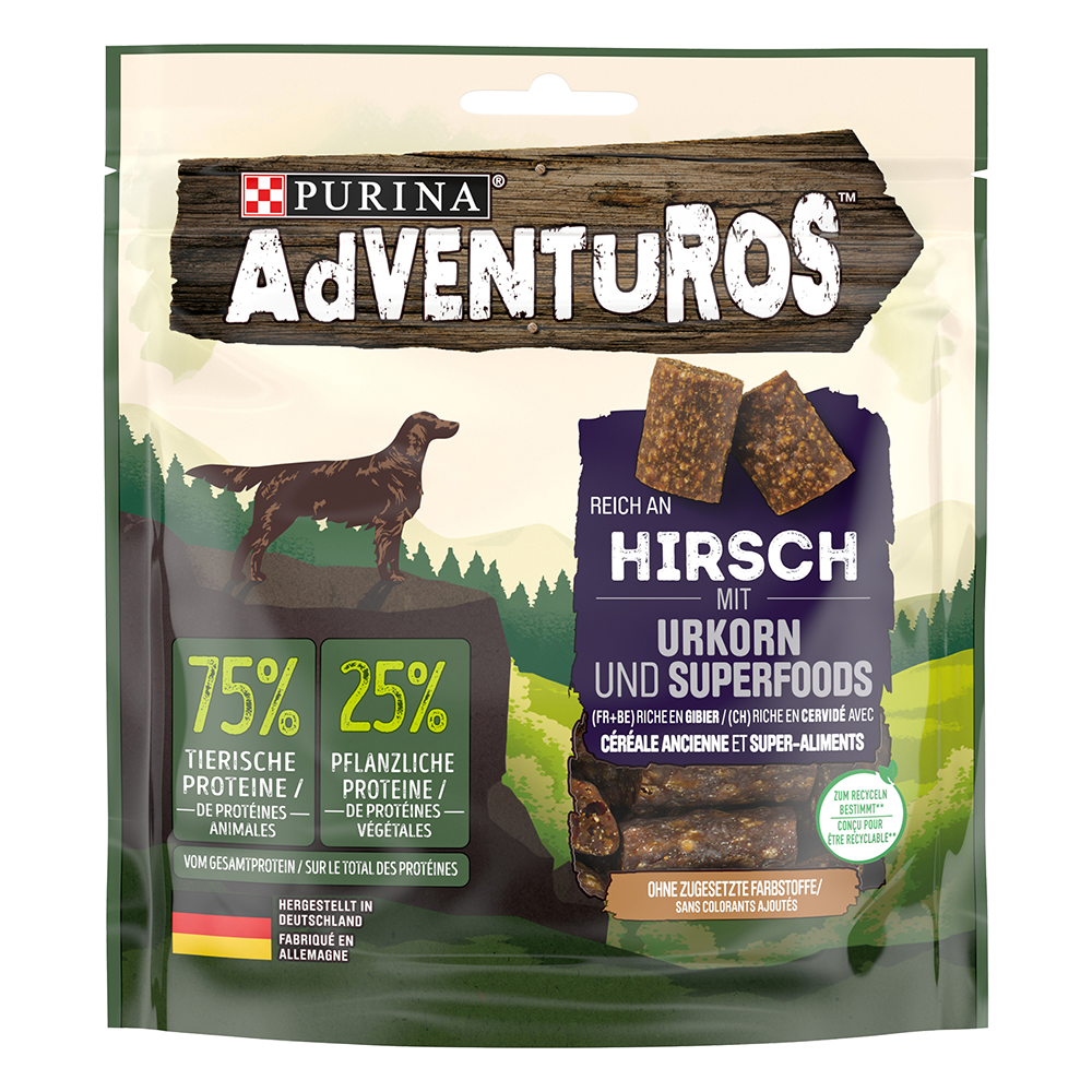 Bild: Purina AdVENTUROS Adventuros Hirsch Mit Urkorn Superfood 