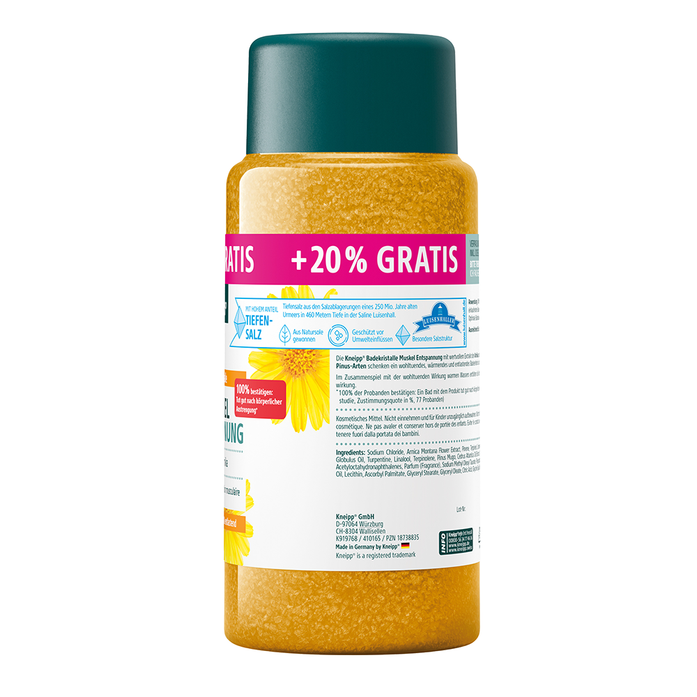 Bild: Kneipp Badekristalle Muskel Entspannung 
