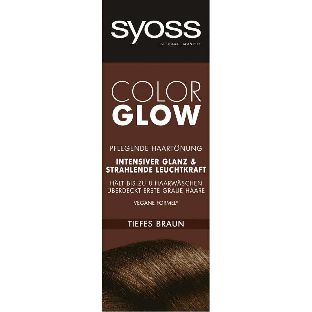 Bild: syoss Color Glow Haartönung Tiefes Braun