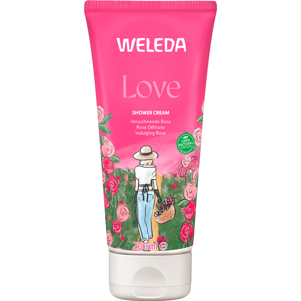 Bild: WELEDA Duschcreme Love 
