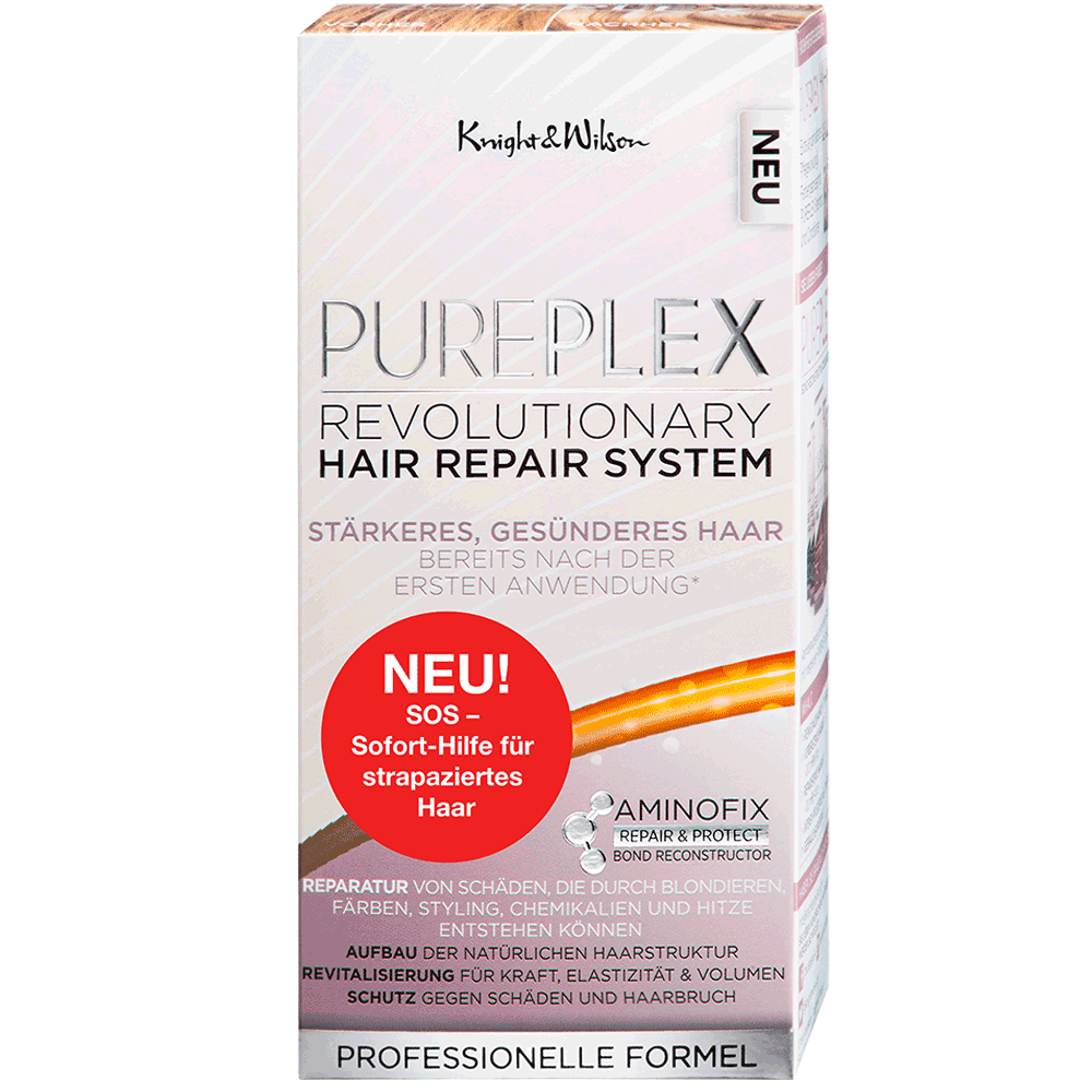 Bild: Knight & Wilson PUREPLEX Hair Repair System
